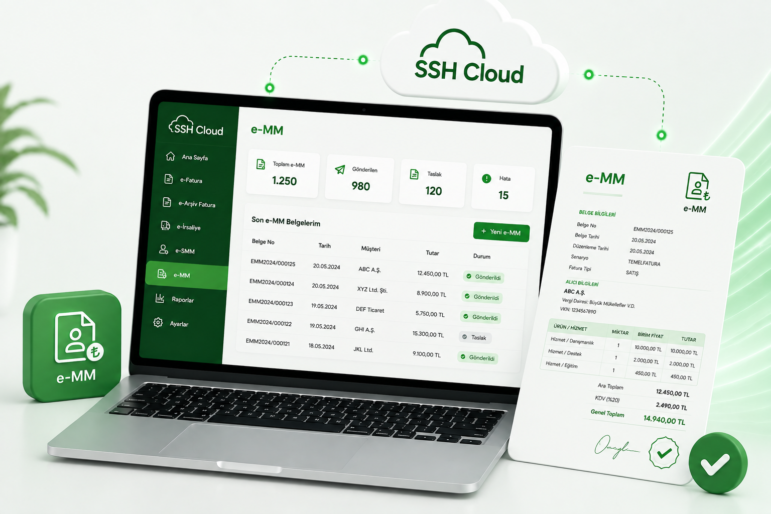 e-Defter - SSH Cloud